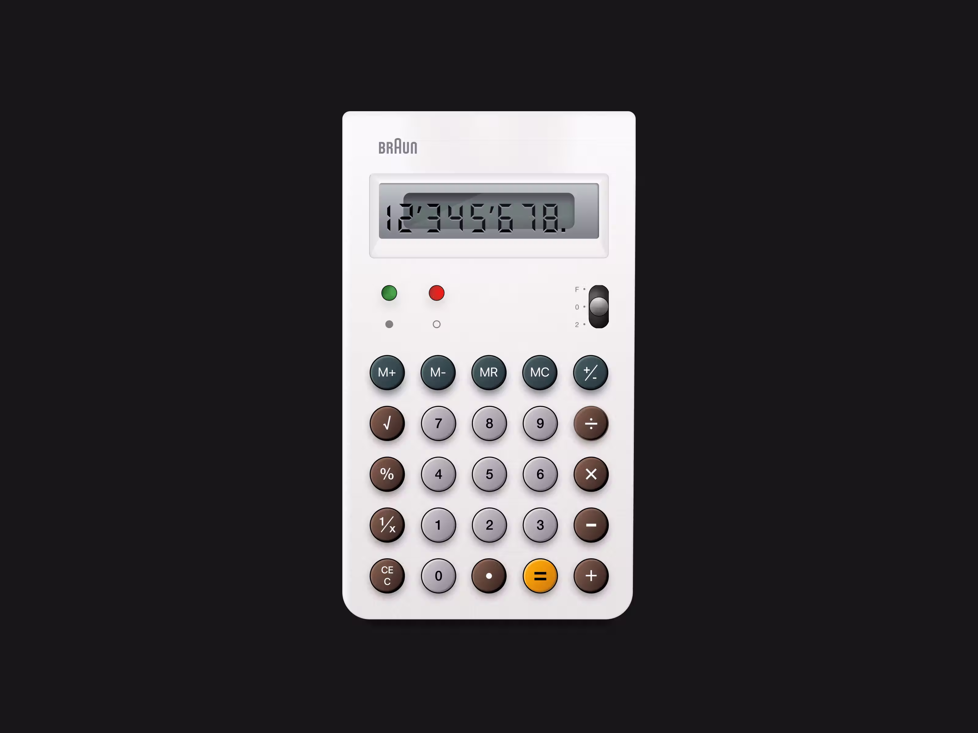 Braun Calculator