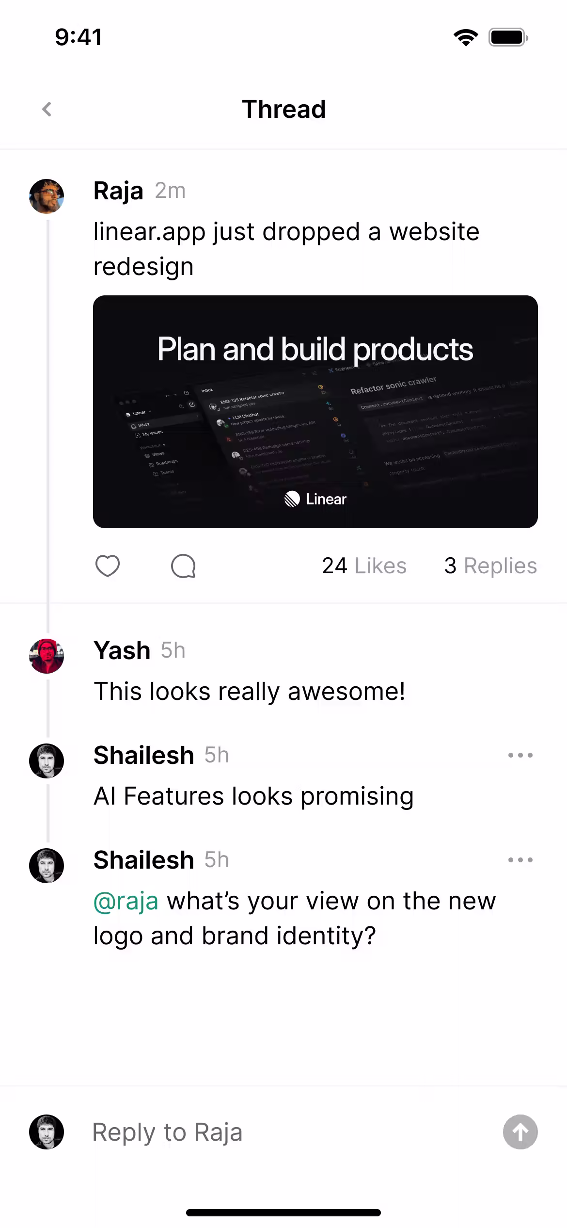 Conversation Thread